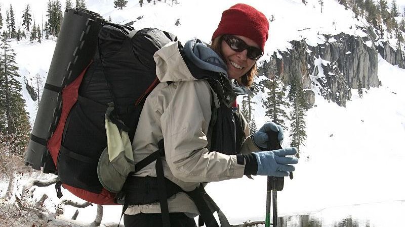 Patagonia hiking gear backpack rain gear snow boot